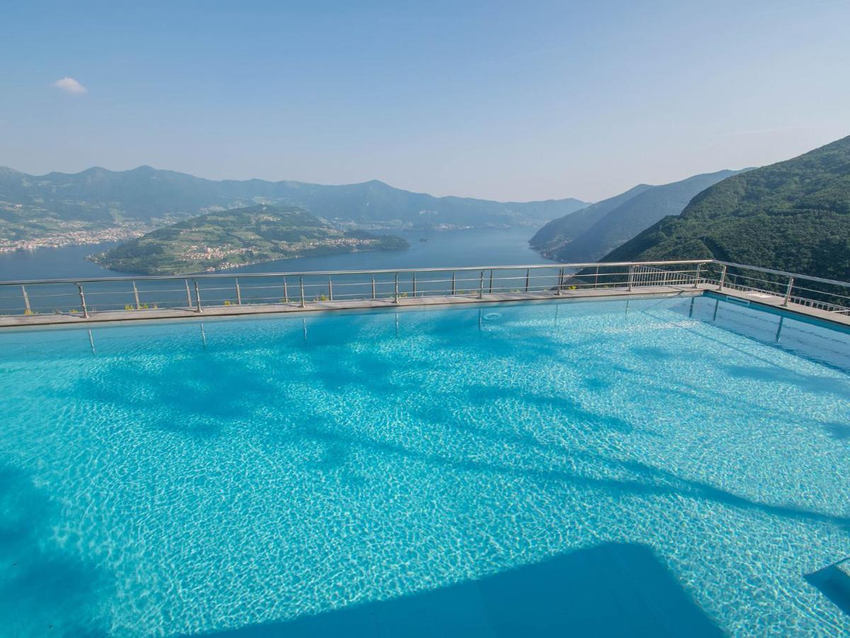 Van Gogh - Beautiful Lake Iseo View And Swimming Pool Parzanica Exterior photo